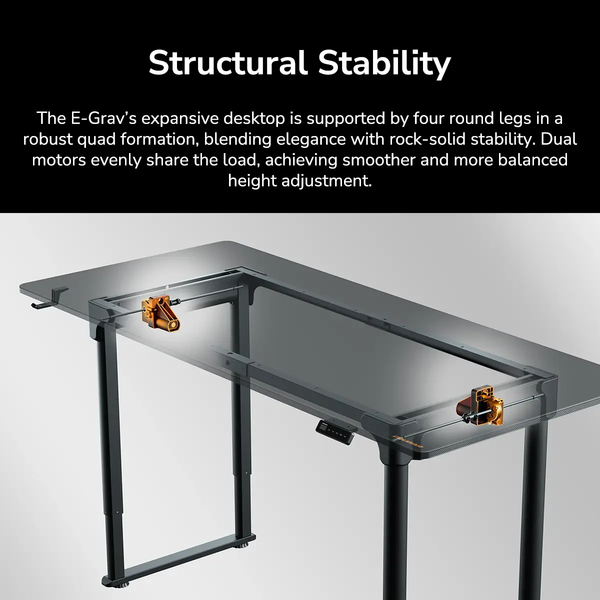 Bàn nâng hạ Cougar E-GRAV 160 / 180 Electric Gaming Desk