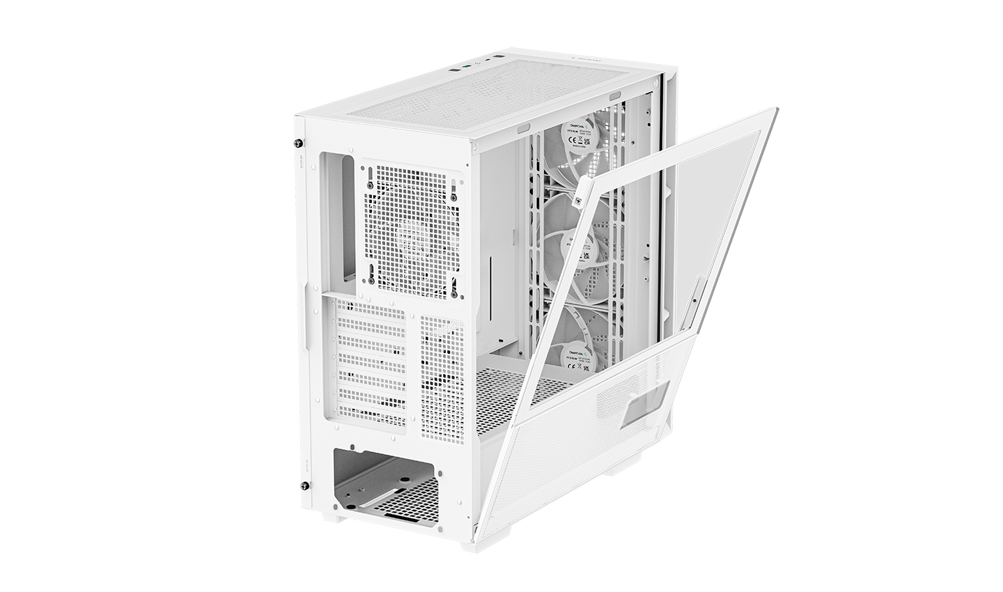 Case Deepcool CH560 DIGITAL WH Mid-tower ATX ARGB - White - 4F