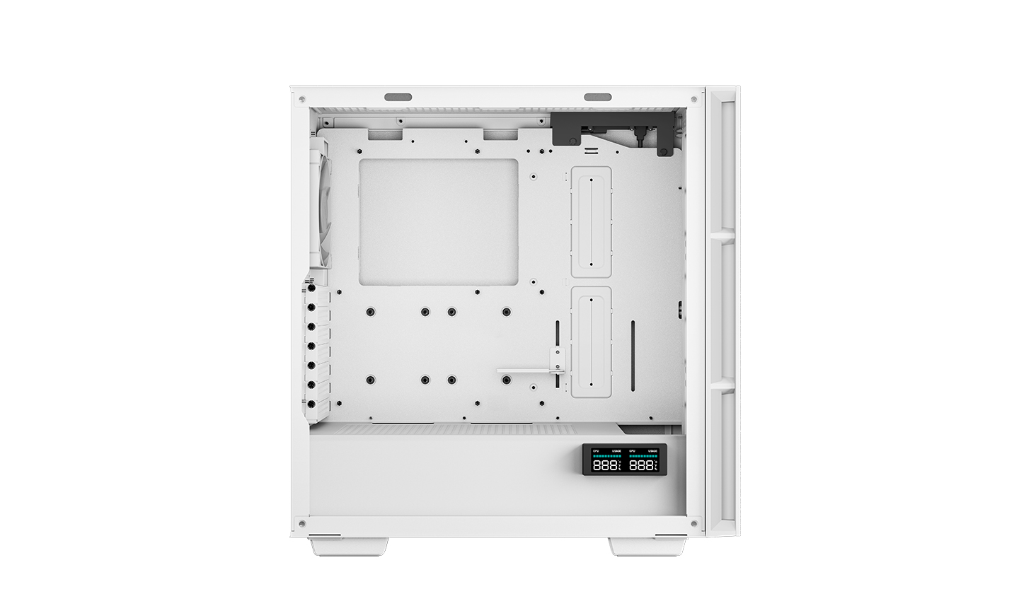 Case Deepcool CH560 DIGITAL WH Mid-tower ATX ARGB - White - 4F