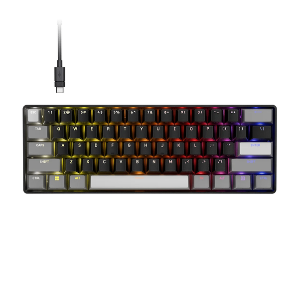 Bàn phím Corsair CLIPPER PRO MINI 60-CORE-BLK RGB CH-979101J-NA