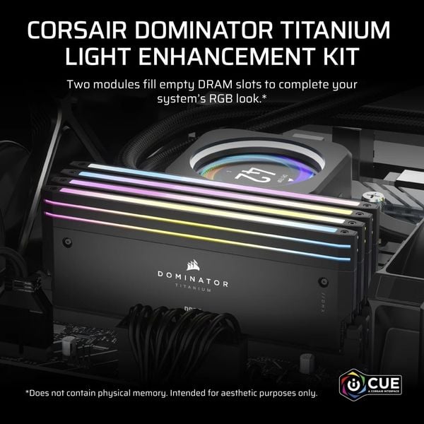 Kit LED Corsair DDR5, DOMINATOR TITANIUM Light Enhancement Kit, RGB LED, Heatsink