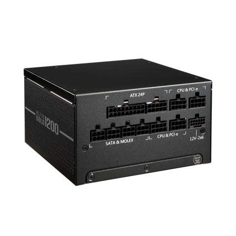 Nguồn máy tính Cooler Master ELITE GOLD 1200 ATX 3.1 Fully-Modular MPW-C001-AFAG