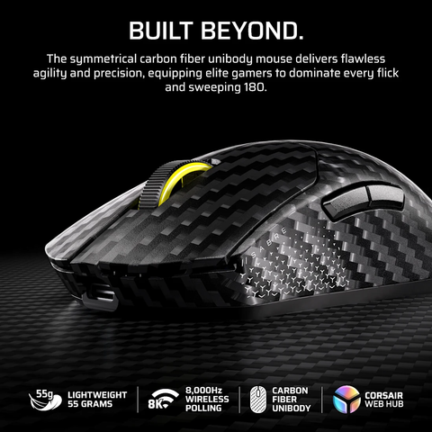 Chuột không dây Corsair SABRE v2 PRO CF Carbon CH-931G200-WW