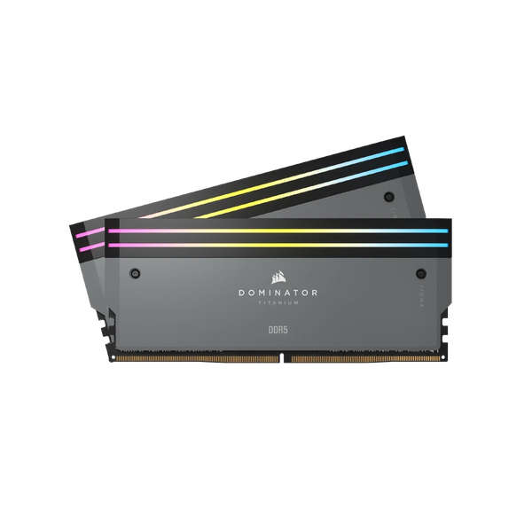 Ram PC Corsair DDR5 6000MT/s 96GB 2x48GB XMP 3.0 DOMINATOR TITANIUM Grey for AMD CMP96GX5M2B6000Z30