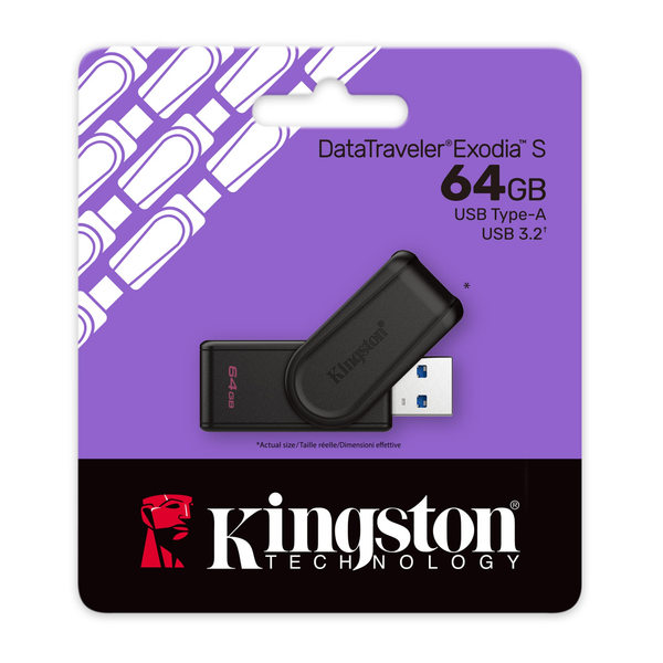 USB Kingston DataTraveler Exodia S 64GB USB 3.2 Gen 1 DTXS/64GB