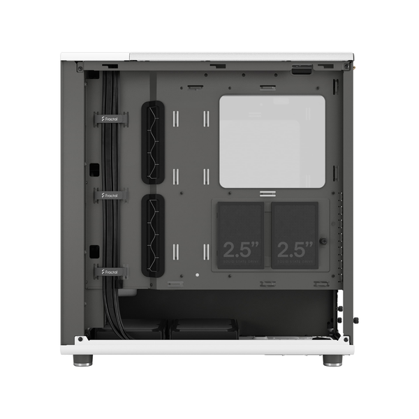 Case Fractal Design North Chalk White TG Clear Tint FD-C-NOR1C-04