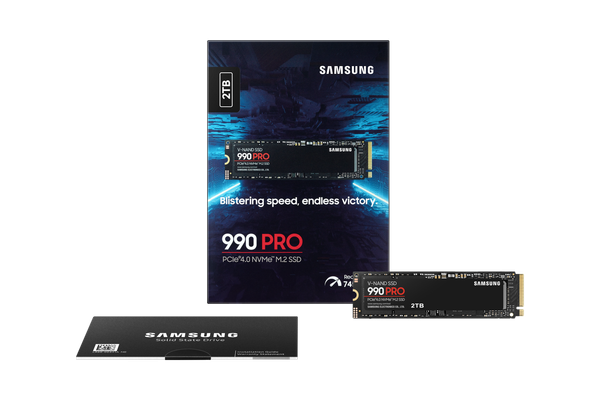 Ổ cứng SSD SamSung 990 PRO 2TB M.2 NVMe PCIe Gen 4.0 x4 MZ-V9P2T0BW