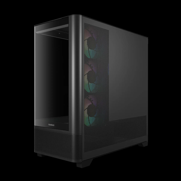 Case Gamdias ATLAS P2 CG - Sẵn 4 Fan ARGB Syncmain, đi kèm Controller Hub 8 slots