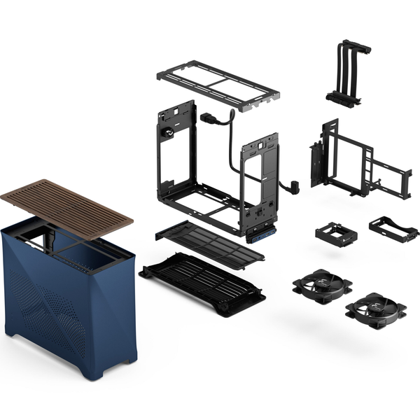 Case Fractal Design Era 2 Midnight Blue Mini-ITX FD-C-ERA2N-03
