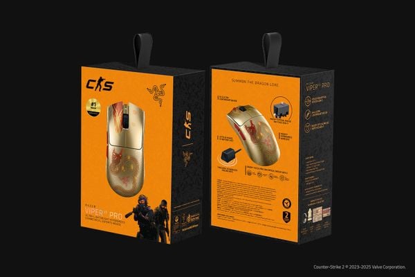 Chuột không dây Razer Viper V3 Pro - Counter-Strike 2 Edition RZ01-05120800-R3M1