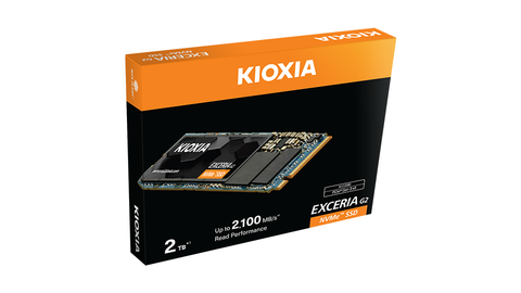 SSD Kioxia Exceria G2 2TB NVMe PCIe Gen3 x4 LRC20Z002TG8