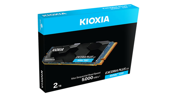 SSD Kioxia Exceria Plus G3 2TB NVMe PCIe Gen4 x4 LSD10Z002TG8