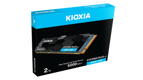 SSD Kioxia Exceria Plus G3 2TB NVMe PCIe Gen4 x4 LSD10Z002TG8