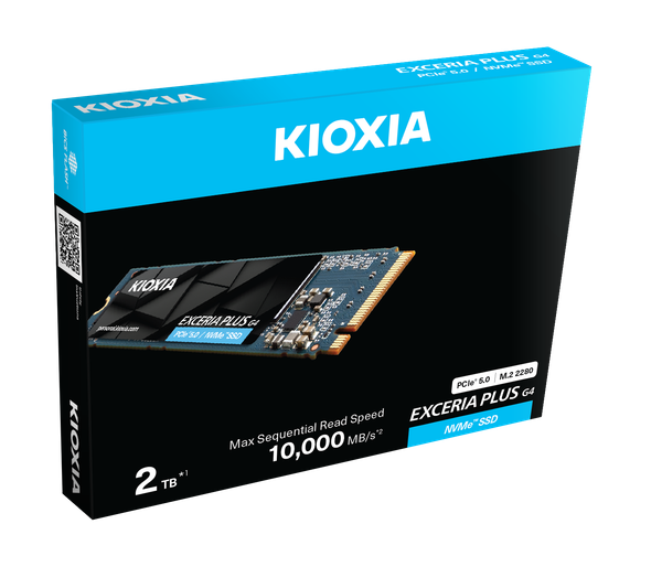 Ổ cứng SSD Kioxia Exceria Plus G4 1TB/2TB NVMe Gen 5x4