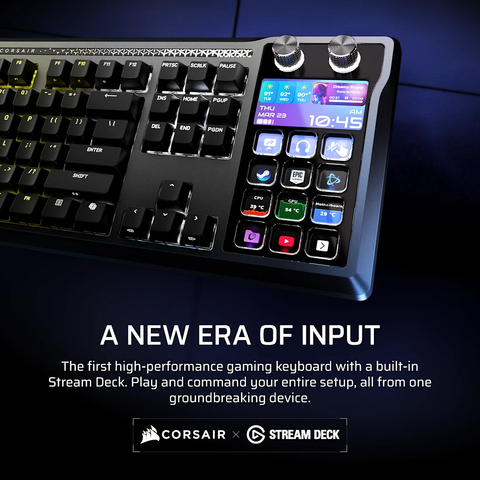 Bàn phím Corsair GALLEON 100 SD Stream Deck-Integrated Mechanical Keyboard CH-912A31I-NA