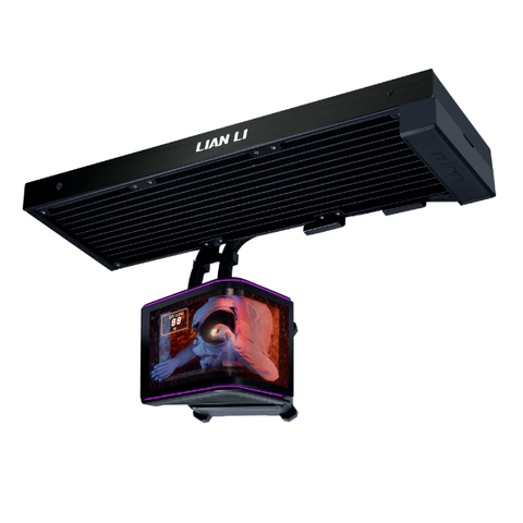 Tản nhiệt nước Lian Li HydroShift II OLED Curved 360 Fanless Black - GHS2OLDC36NB