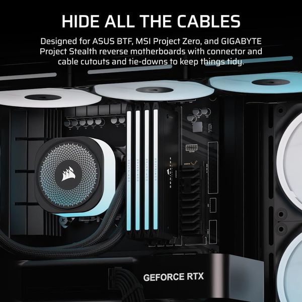 Vỏ máy tính Corsair FRAME 4500X LX-R RGB iCUE LINK Panoramic