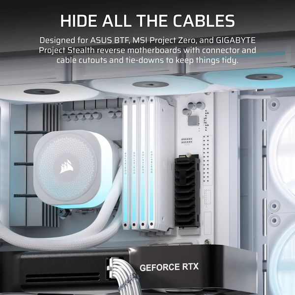 Vỏ máy tính Corsair FRAME 4500X LX-R RGB iCUE LINK Panoramic