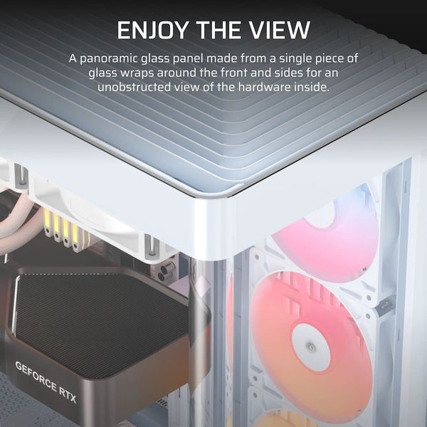Vỏ máy tính Corsair FRAME 4500X RS-R ARGB Panoramic