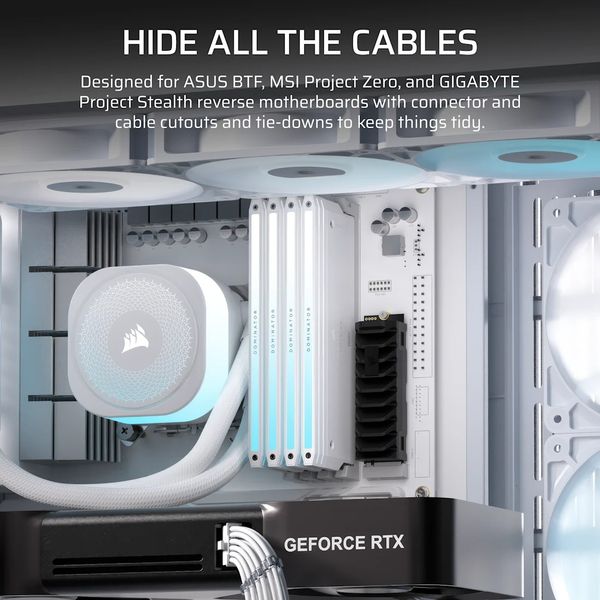 Vỏ máy tính Corsair FRAME 4500X RS-R ARGB Panoramic