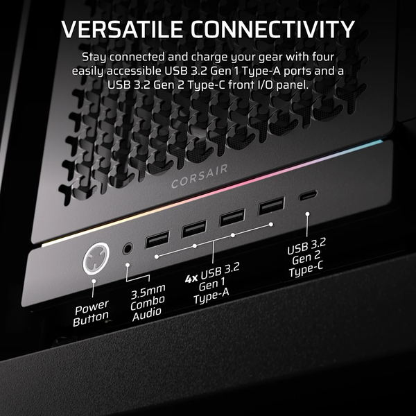 Vỏ máy tính Corsair FRAME 5000D RS Black CC-9011307-WW