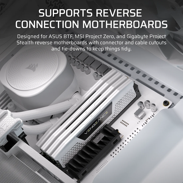 Vỏ máy tính Corsair FRAME 5000D RS White CC-9011308-WW
