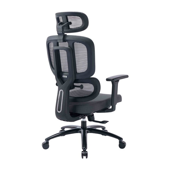 Ghế công thái học ergonomic WARRIOR Hero series WEC509 Black - Black Gray - Black Red