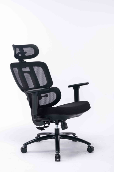 Ghế công thái học ergonomic WARRIOR Hero series WEC509 Black - Black Gray - Black Red