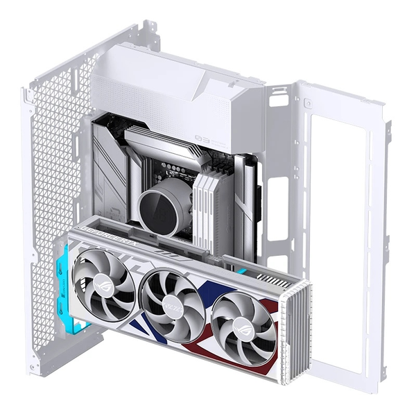 Giá Đỡ VGA Dọc JONSBO A50 White PCIe 5.0 Vertical GPU Mount