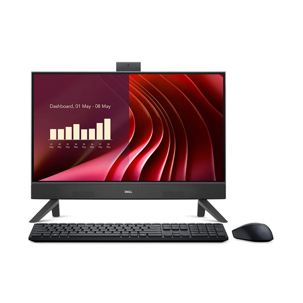 MÁY TÍNH ĐỂ BÀN PC DELL 24AIO EC24250 DR93T55 i5-1334U(10*3.4)/ 8GD4/ 512SSD/ 23.8FHD/ Camera/ BT/ KB/ M/ W11SL+OFFICE2024/ ĐEN