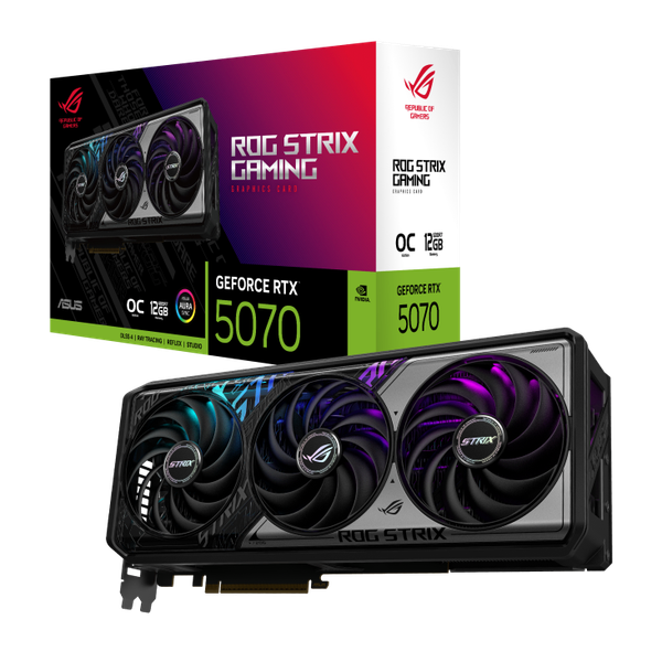VGA ASUS ROG Strix GeForce RTX 5070 12GB GDDR7 OC Edition