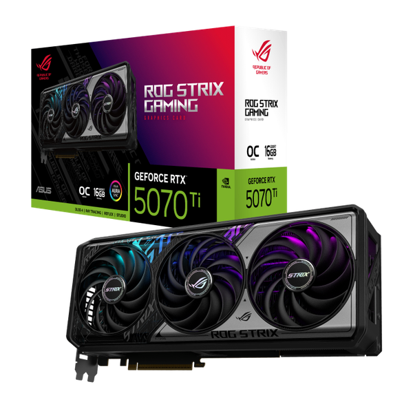VGA ASUS ROG Strix GeForce RTX 5070 Ti 16GB GDDR7 OC Edition