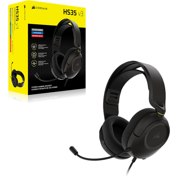 Tai nghe Corsair HS35 v3 Carbon CA-9011399-WW