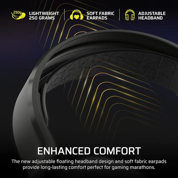 Tai nghe không dây Corsair HS35 v3 Carbon CA-9011401-WW
