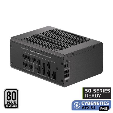 Nguồn máy tính Corsair HX1200i SHIFT ATX 3.1 & PCIe 5.1 - 80 Plus Platinum - Full Modul CP-9020267-NA