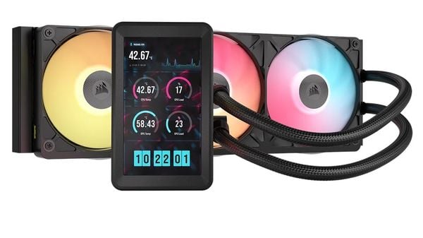 Tản nhiệt nước Corsair iCUE LINK TITAN II 360 RX RGB LCD White CW-9061046-WW