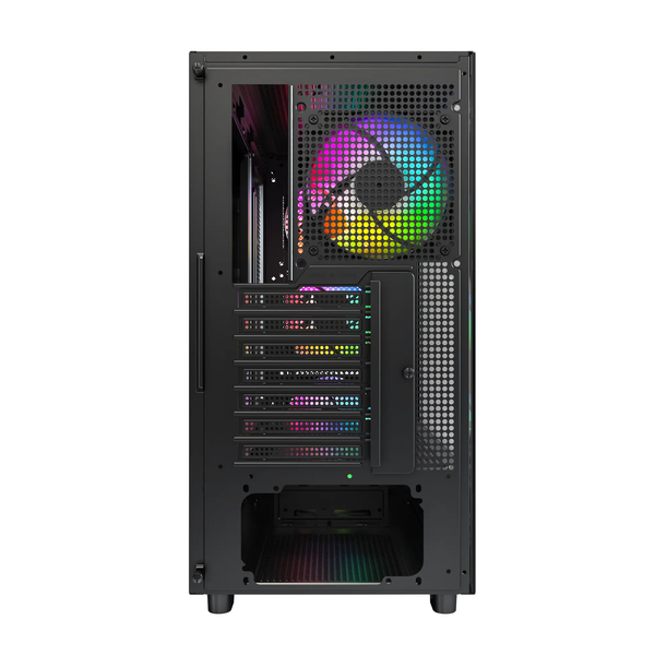 Case Montech XR WOOD Black