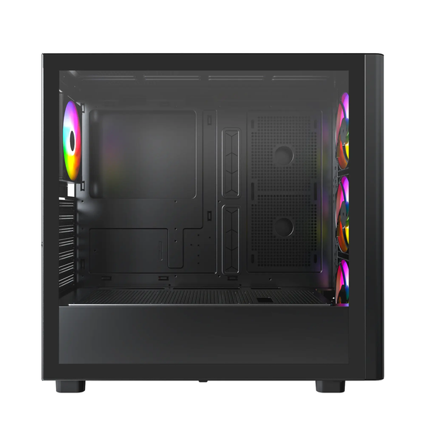 Case Montech XR WOOD Black