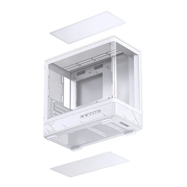CASE JONSBO M-ATX D200 WHITE