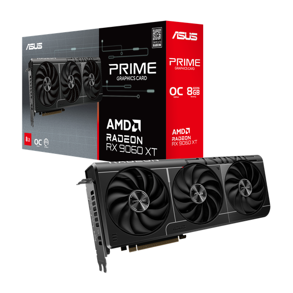 VGA ASUS Prime Radeon RX 9060 XT 8GB GDDR6 OC Edition PRIME-RX9060XT-O8G