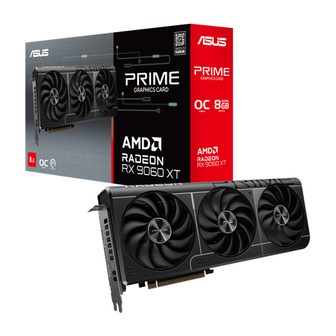 VGA ASUS Prime Radeon RX 9060 XT 8GB GDDR6 OC Edition PRIME-RX9060XT-O8G