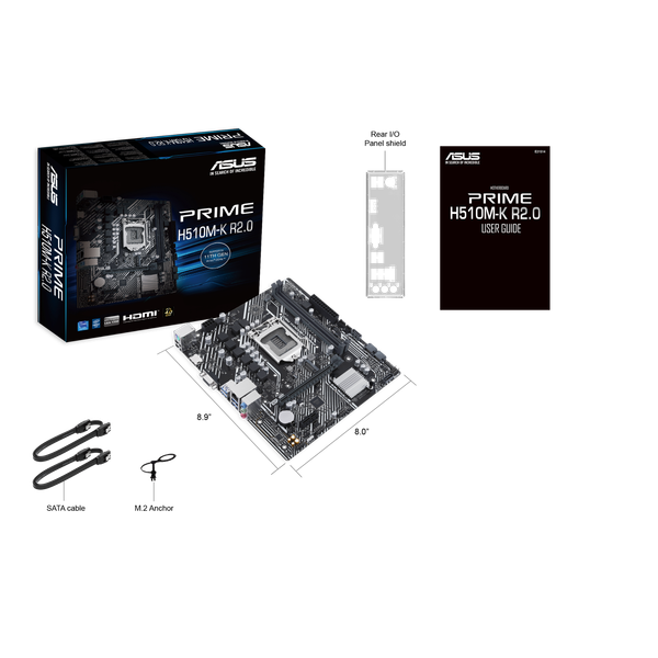 Mainboard ASUS PRIME H510M-K R2.0 DDR4 LGA1200