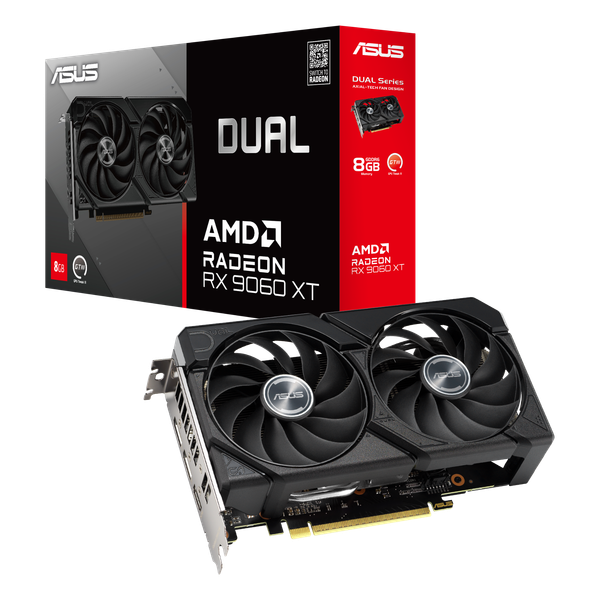 VGA ASUS Dual Radeon RX 9060 XT 8G GDDR6 DUAL-RX9060XT-8G