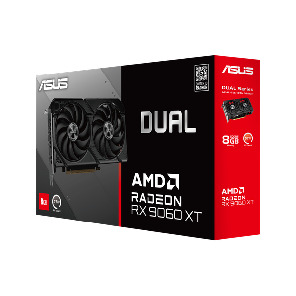 VGA ASUS Dual Radeon RX 9060 XT 8G GDDR6 DUAL-RX9060XT-8G