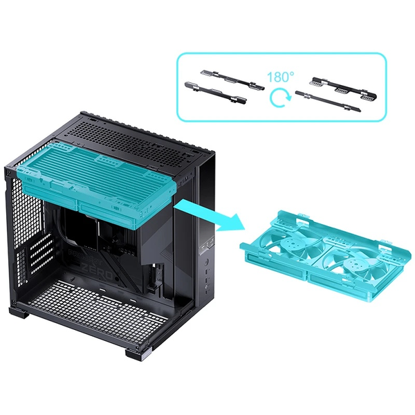 Case JONSBO D34 Black Micro-ATX