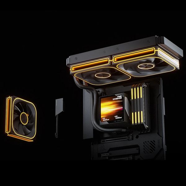 Case JONSBO D34 Black Micro-ATX