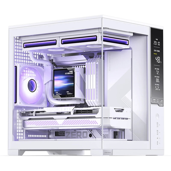 Case Jonsbo D34 White Micro-ATX