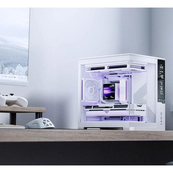 Case Jonsbo D34 White Micro-ATX