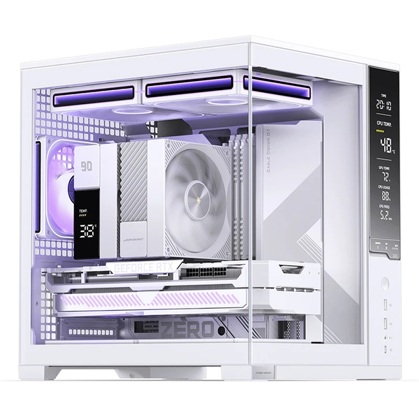 Case Jonsbo D34 White Micro-ATX