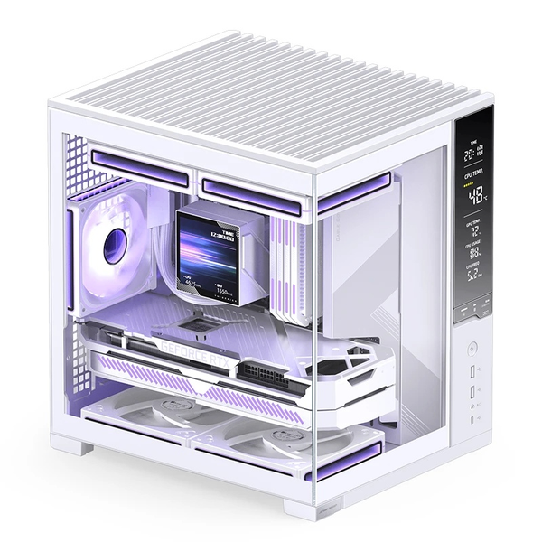 Case Jonsbo D34 White Micro-ATX